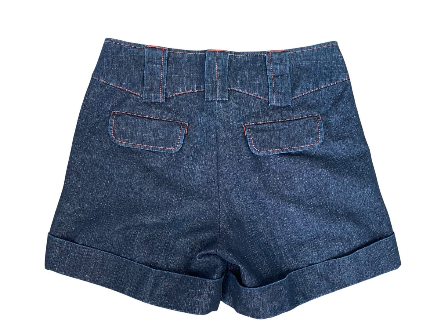 Adorable 🥰 VTG Anthropologie Plus Fours Denim Pleated Shorts Women Size 8