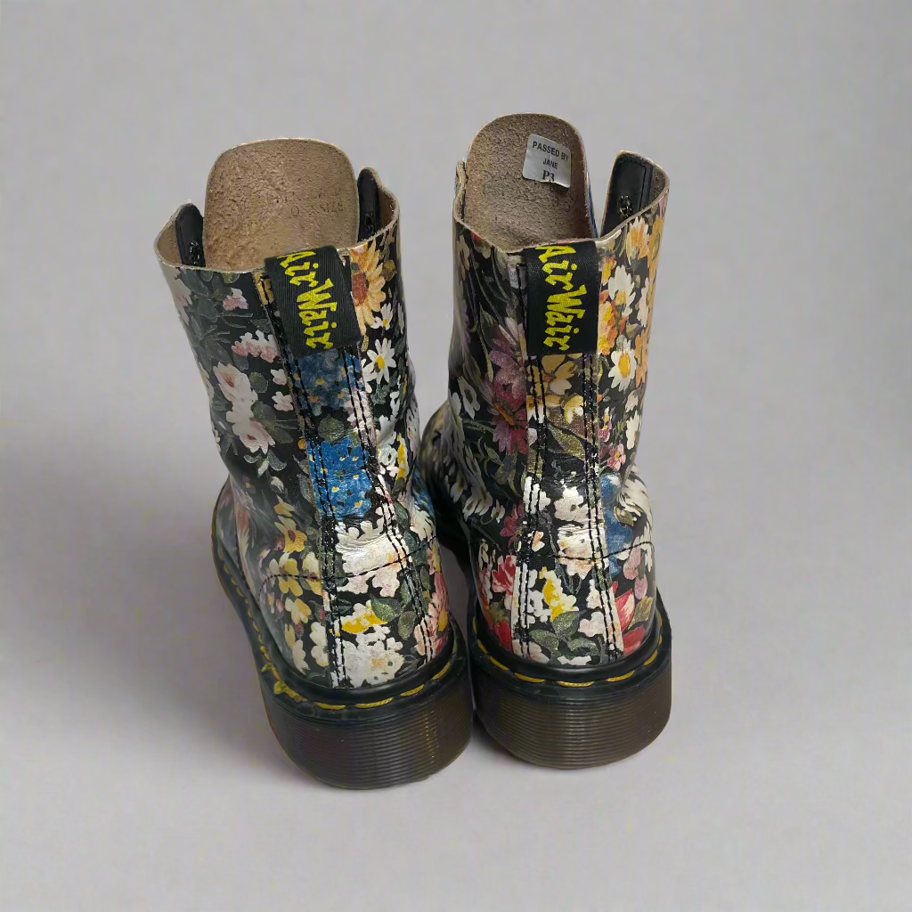 Vintage Floral Doc Martens