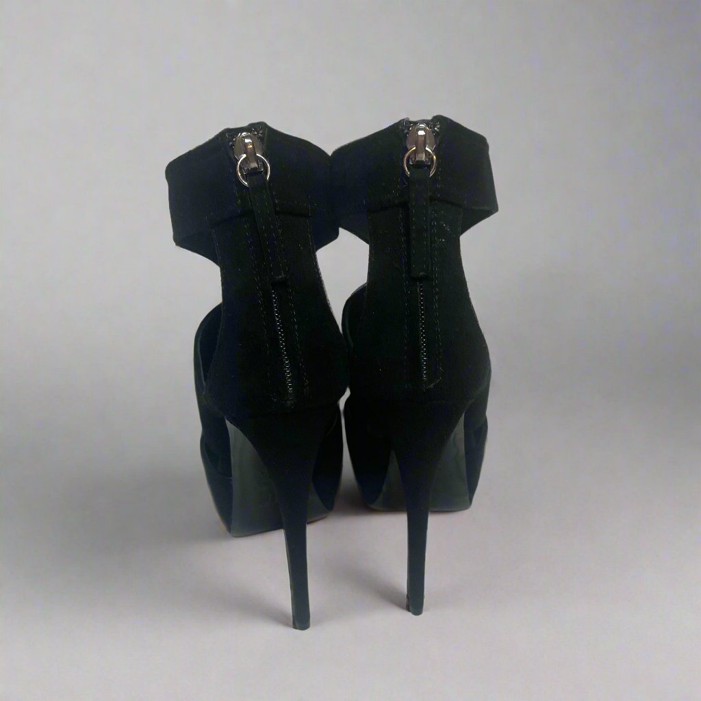 Giuseppe Zanotti Design Suede Platform Stiletto