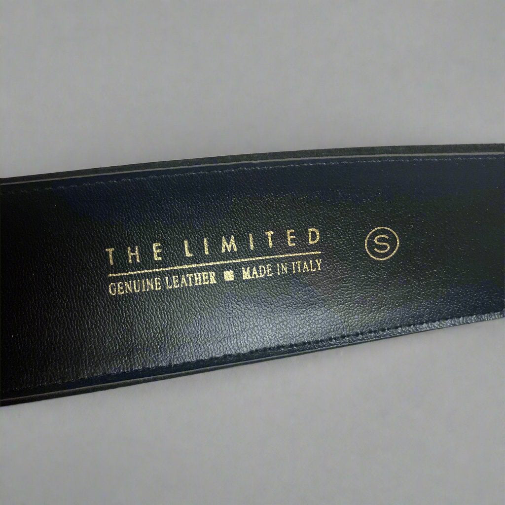 The Limited Suede Graphic Belt