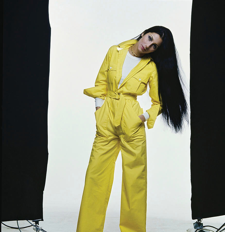 Ralph Lauren	Yellow Silk Jumpsuit